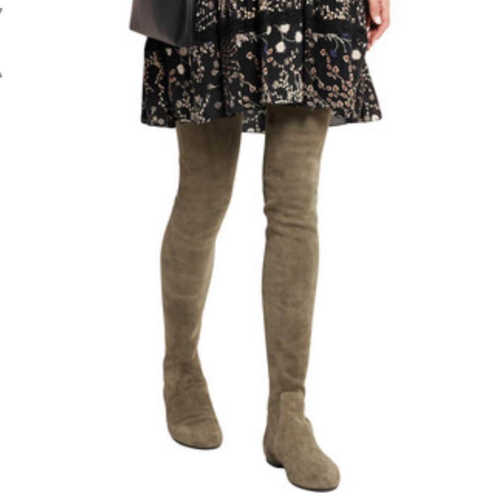 Isabel Marant Brenna OTK Boots Taupe GUC